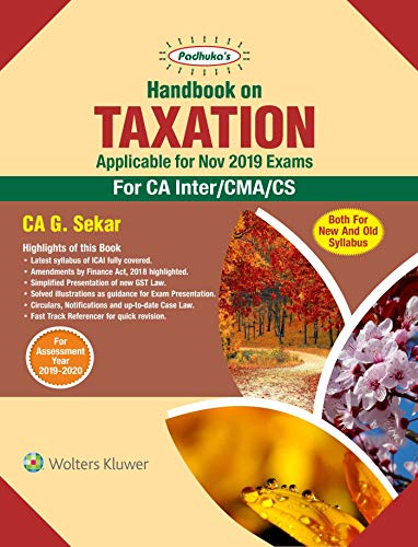 Students Handbook on Taxation by Ca G Sekar