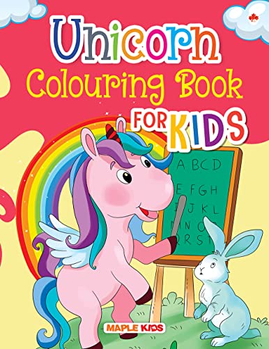 Unicorn Colouring Book for Kids by Maple Press