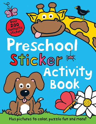 Preschool Color and Activity Book: With Pictures to Color, Puzzle Fun, and More!