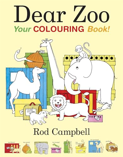 Macmillan Childrens Books Dear Zoo Your Colouring Book.