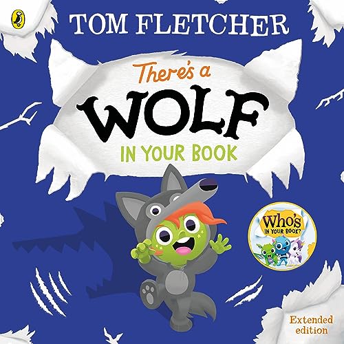 Puffin Theres a Wolf in Your Book (Whos in Your Book?).