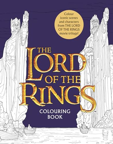 HarperCollins The Lord of the Rings Movie Trilogy Colouring Book Official and Authorised.