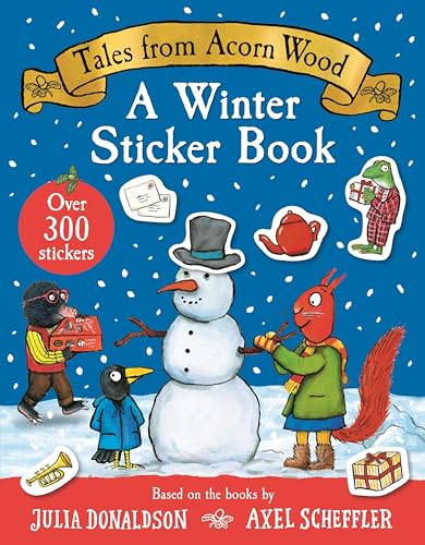 Macmillan Childrens Books Tales From Acorn Wood A Winter Sticker Book.