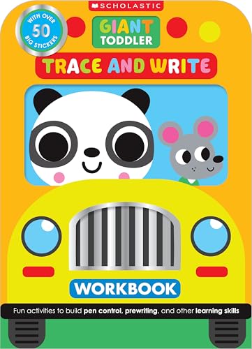 Giant Toddler: Trace & Write Workbook