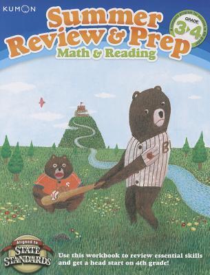 Kumon Summer Review & Prep Workbooks 3-4
