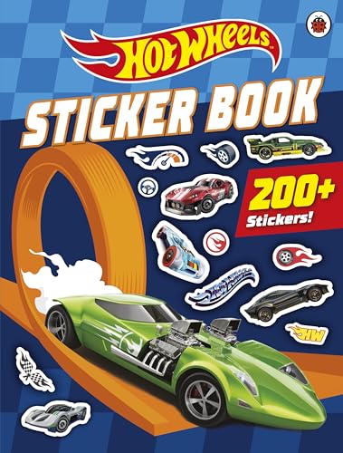 Ladybird Hot Wheels Sticker Book.