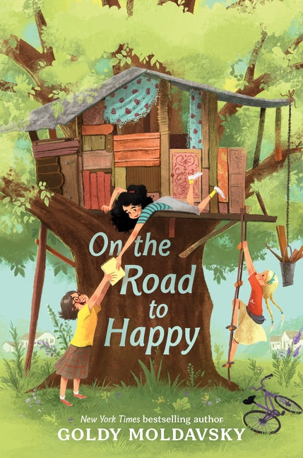 On the Road to Happy: A Big-Hearted Coming of Age Story about Family, Jewish Culture, and Belonging for Children by Goldy Moldavsky