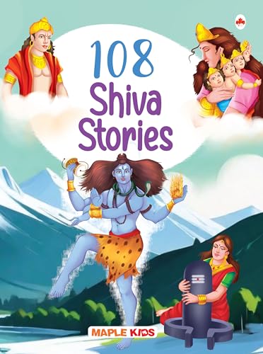 108 Shiva Stories (Illustrated) - Story Book for Kids by Maple Press
