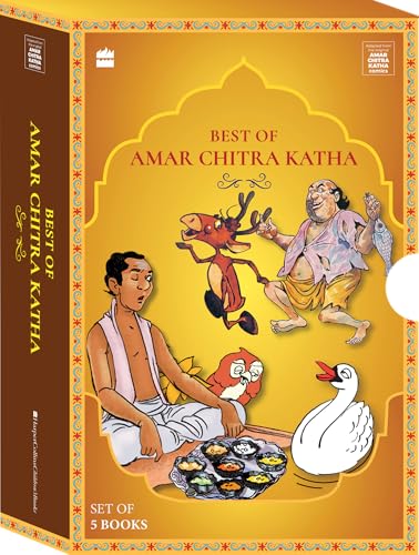 Best of Amar Chitra Katha: Stories from the Panchatantra, Tales of Wit and Wisdom, Jataka Tales, Fabulous Fables from India, and Favorite Indian Folktales