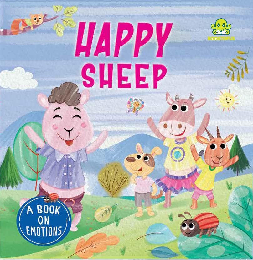 The Happy Sheep: Emotion Board Book