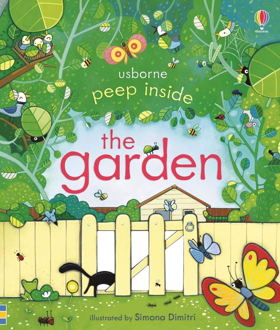 Peep Inside: The Garden by Usborne
