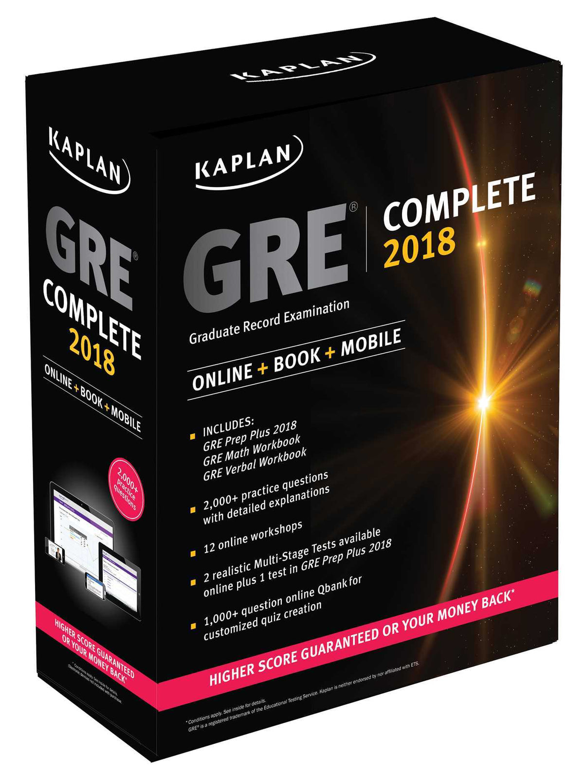 GRE Complete 2018: The Ultimate in Comprehensive Self-Study for GRE by Kaplan Test Prep