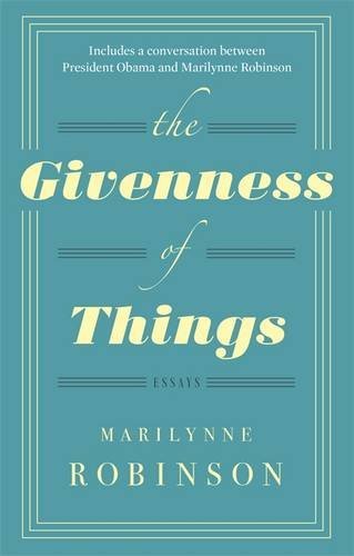 The Givenness of Things: Essays