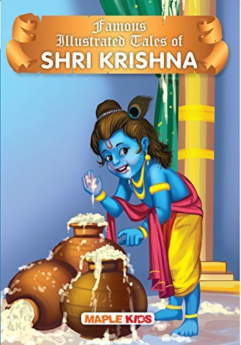 Krishna Tales (Illustrated) - Story Book for Kids by Maple Press