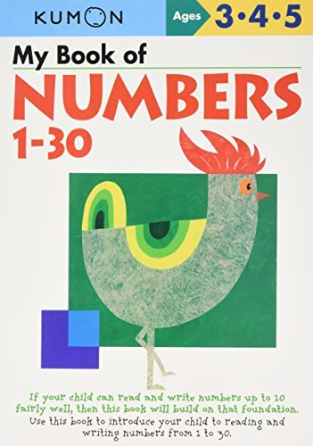 Kumon My Book of Numbers 1-30