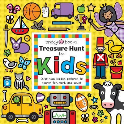Treasure Hunt: Treasure Hunt for Kids: Over 500 Hidden Pictures to Search For, Sort, and Count