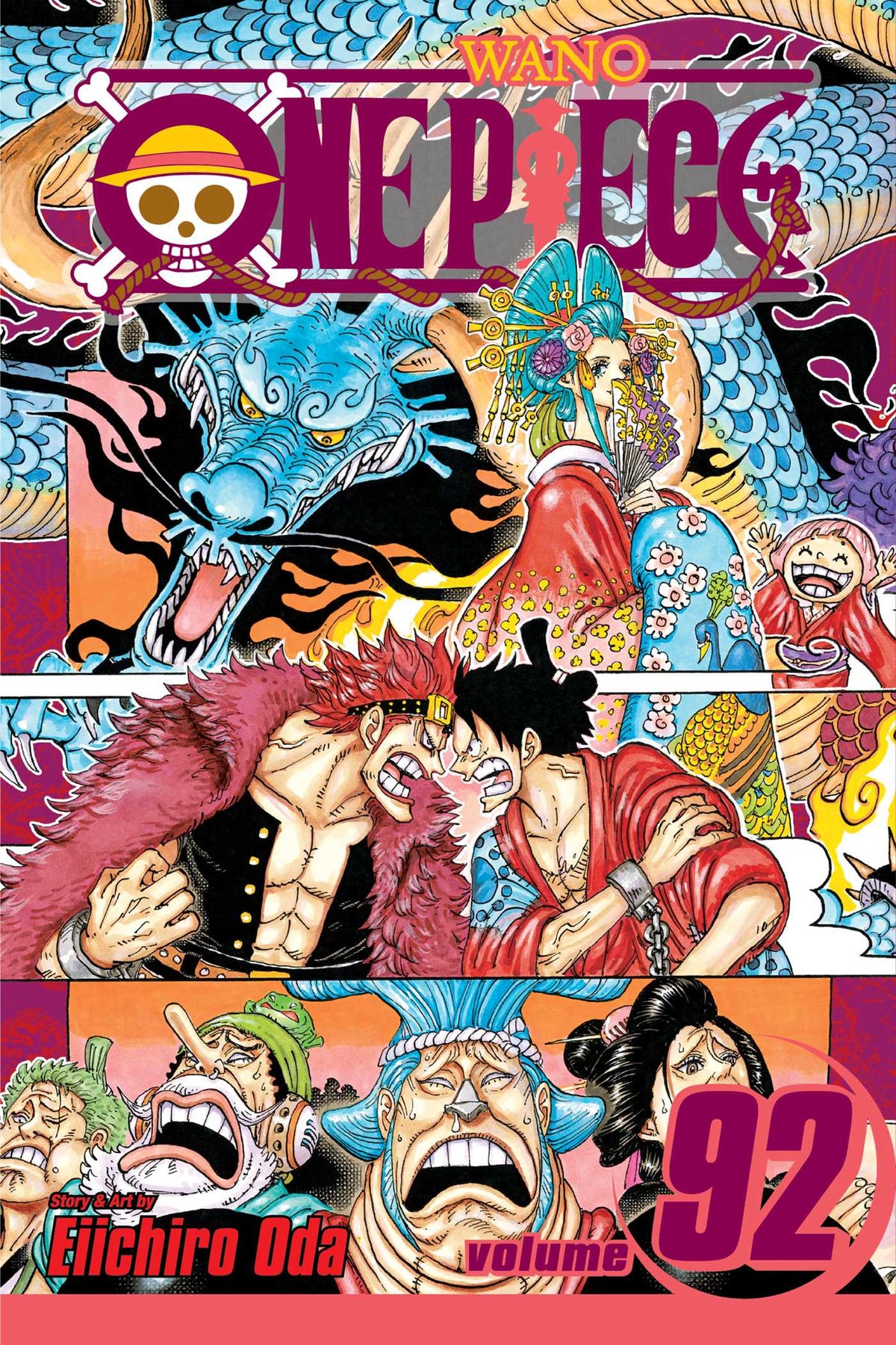 One Piece, Volume 92: Introducing Komurasaki the Oiran