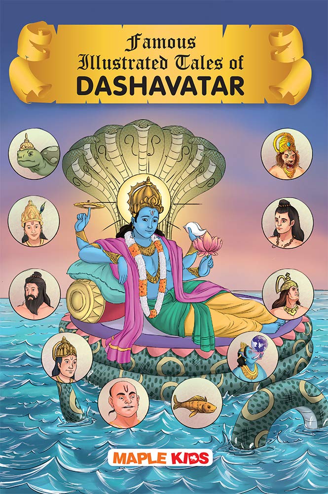 Dashavatar (Illustrated) - Story book for Kids by Maple Press