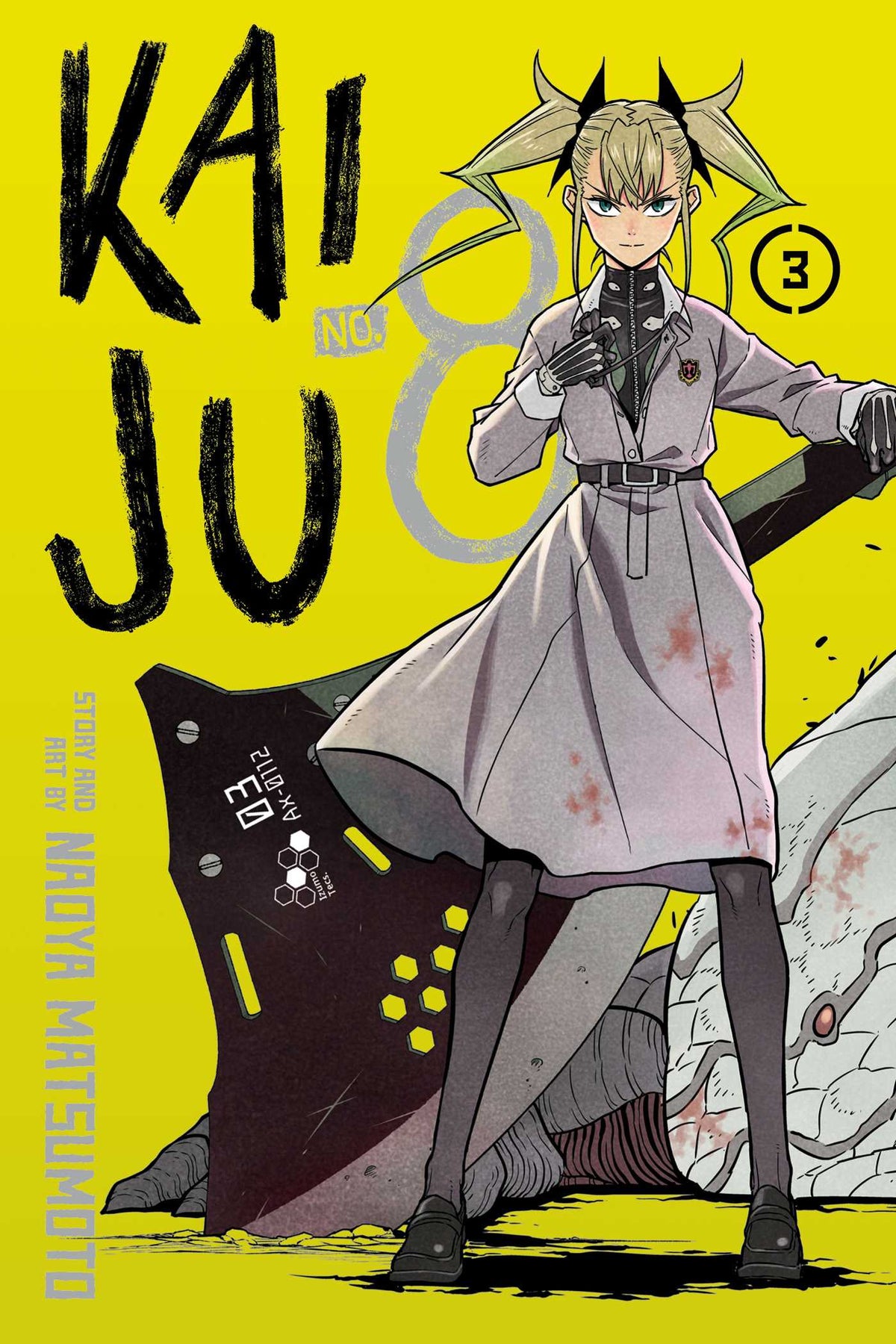 Kaiju No. 8, Vol. 3 by Naoya Matsumoto
