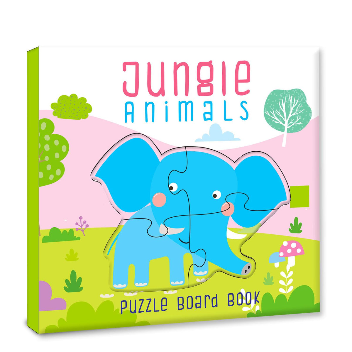 Jungle Animals Puzzle Board Book