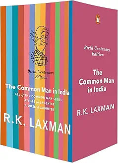 The Common Man in India: All of the Common Man Series + a Vote for Laughter + a Dose of Laughter: Bi by R K Laxman