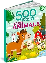 500 Stickers Farm Animals