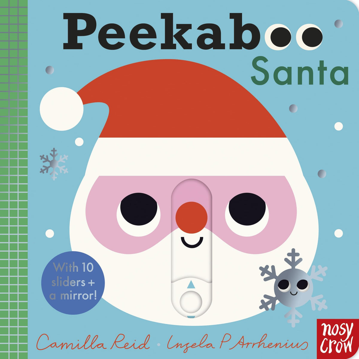 Peekaboo Santa by Camilla Reid
