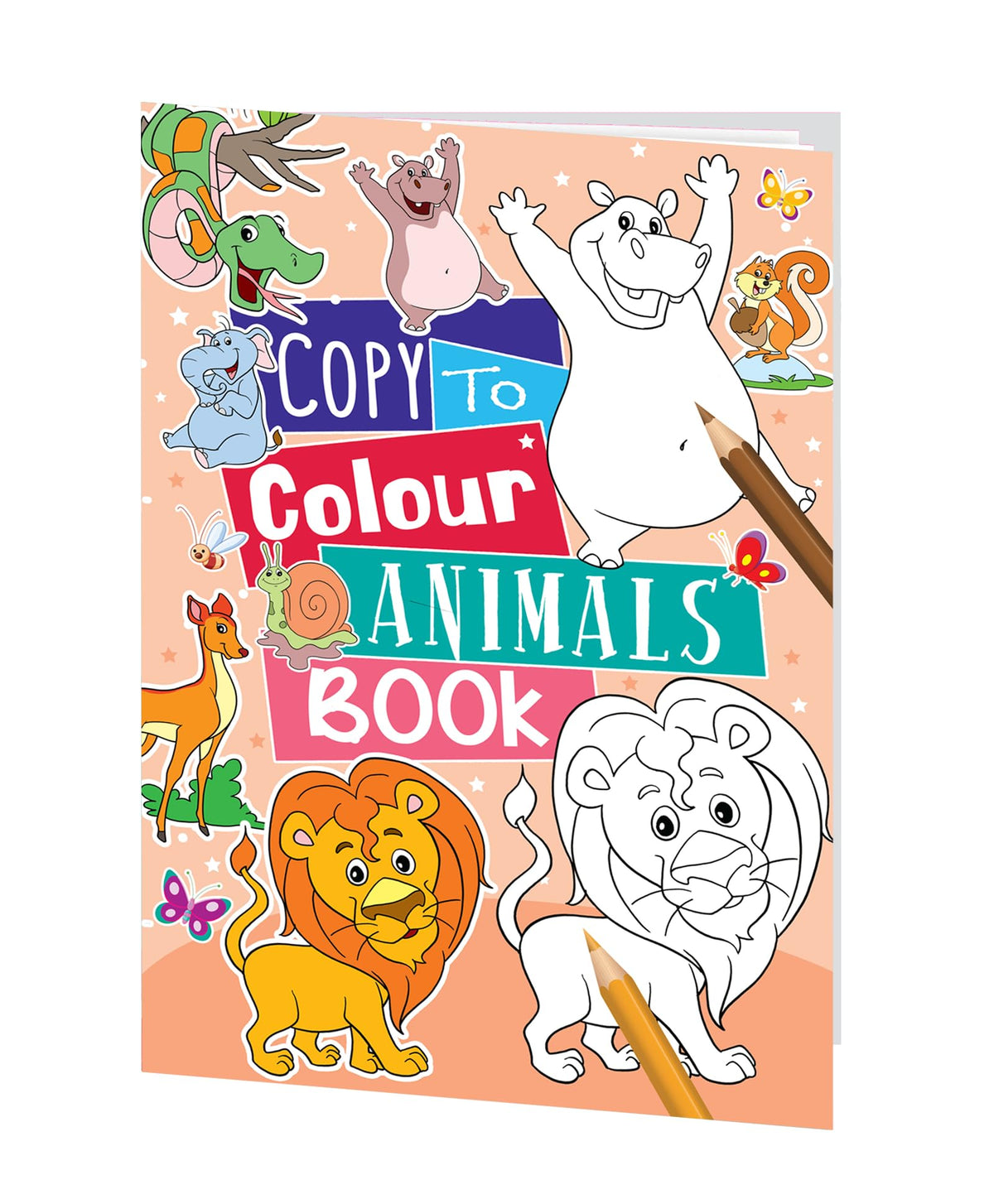 Copy to Colour - Animals Book