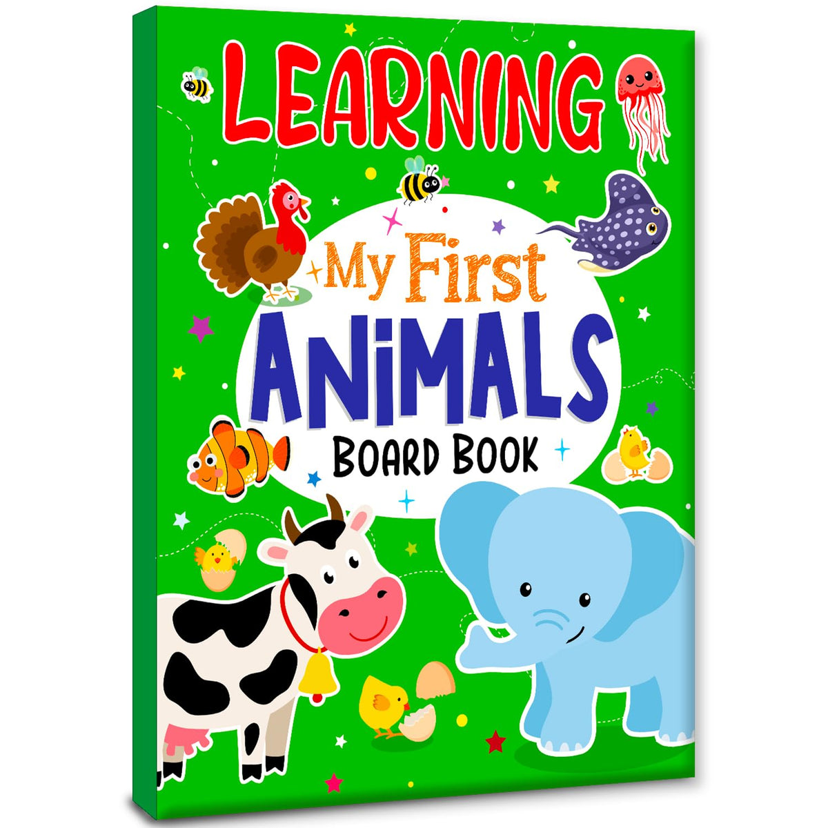 Learning My First Animals Board Book