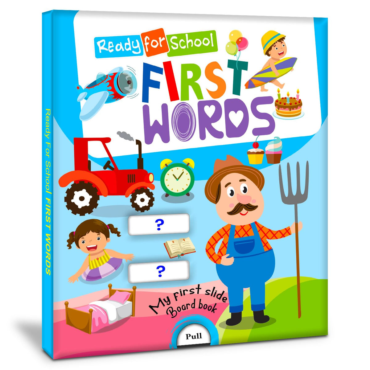 Ready For School - First Word Slide Board Book