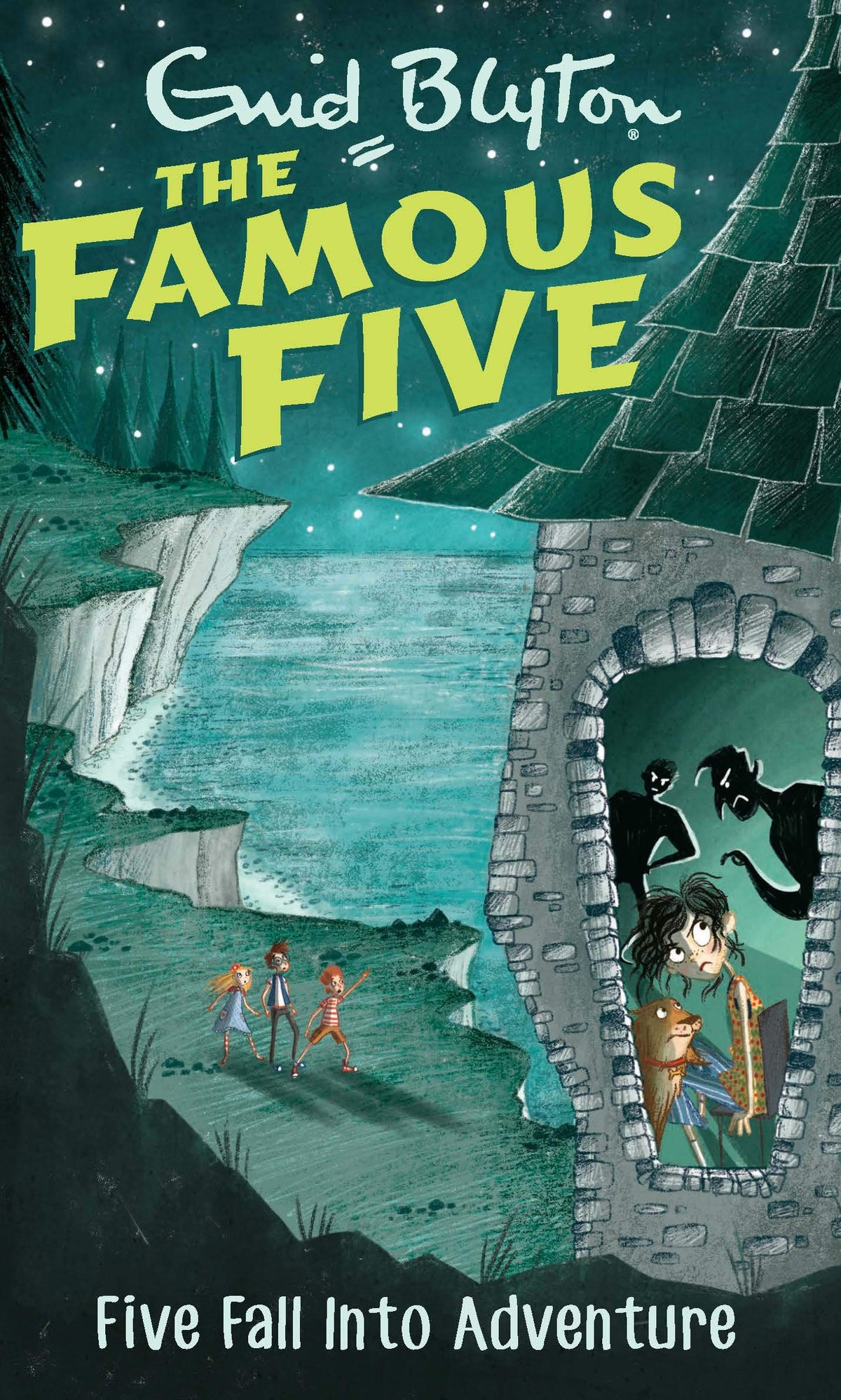Five Fall Into Adventure 9 by Enid Blyton