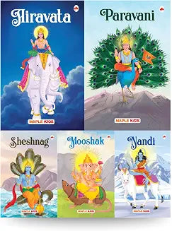 Gods Vehicles (Set of 5 books) (English) by Maple Press