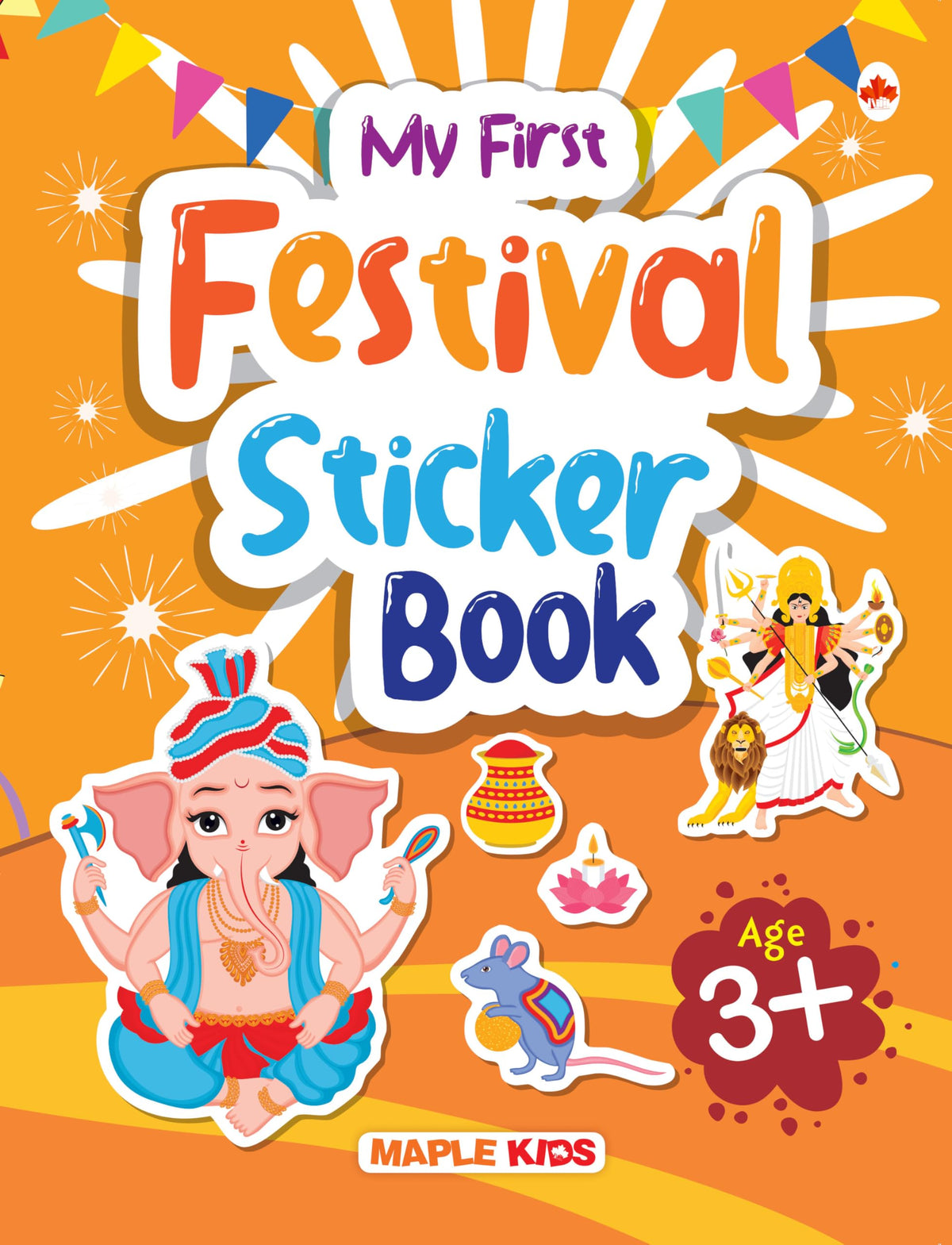 My First Festival Sticker Book - Age 3+ by Maple Press