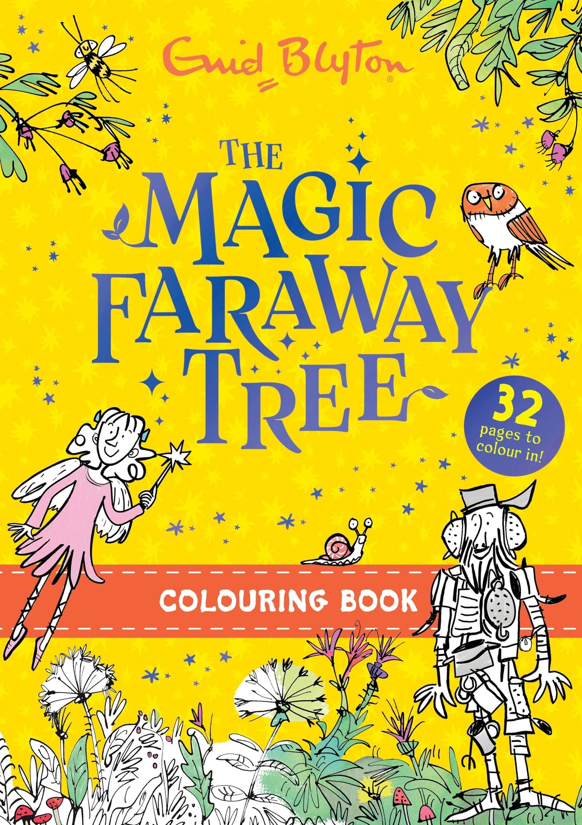 The Magic Faraway Tree Colouring Book by Enid Blyton