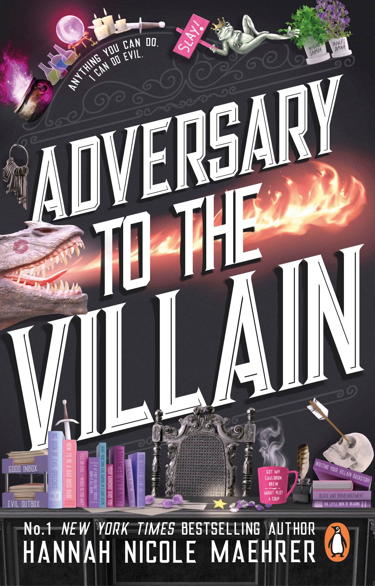 Adversary to the Villain (Assistant to the Villain, 4) by Hannah Nicole Maehrer