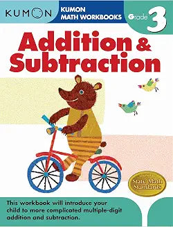 Addition & Subtraction (grade 3) by Kumon Publishing North America