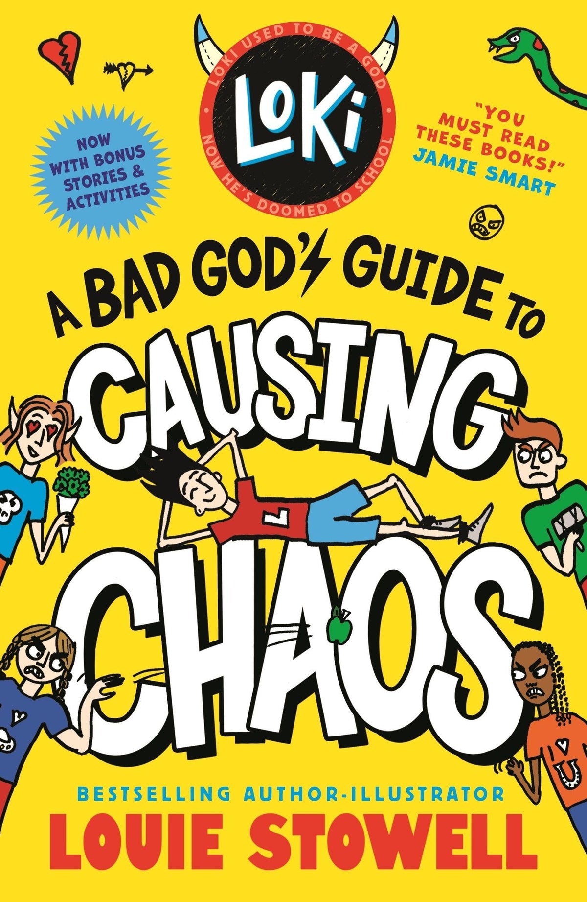 Loki Book 5: A Bad God's Guide to Causing Chaos by Louie Stowell