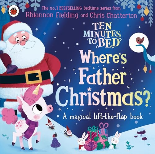 Ladybird Ten Minutes to Bed Wheres Father Christmas?.