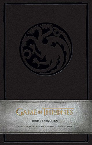GAME OF THRONES: HOUSE TARGARYEN HARDCOVER RULED JOURNAL