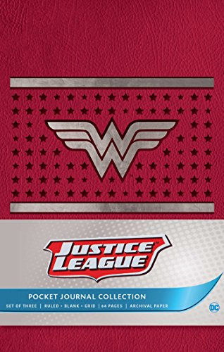 DC COMICS: JUSTICE LEAGUE POCKET JOURNAL COLLECTION (SET OF 3)