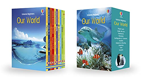 Usborne Beginners Series Our World Collection 10 Books Box Set