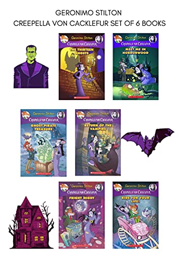 CREEPELLA VON CACKLEFUR SET OF 6 BOOKS-2020