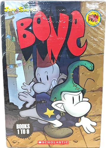 Bone Graphic Novel: The Complete Box Set (Books 1 To 9)