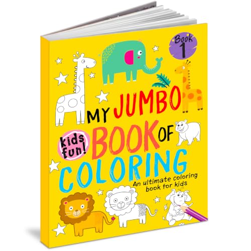 My Jumbo Book of Coloring (Yellow) Book 1