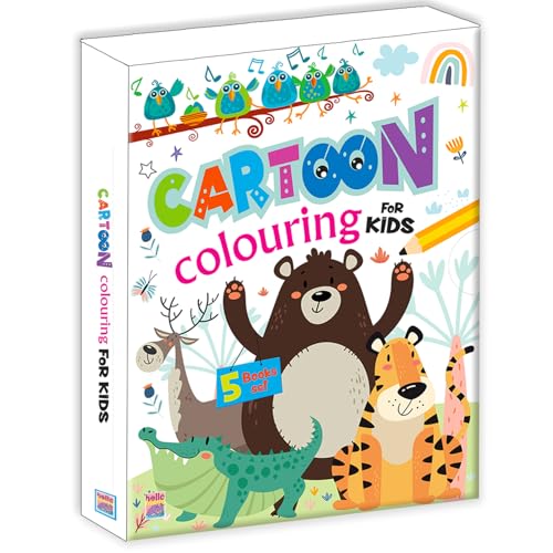 Cartoon for Kids- Set of 5 Books