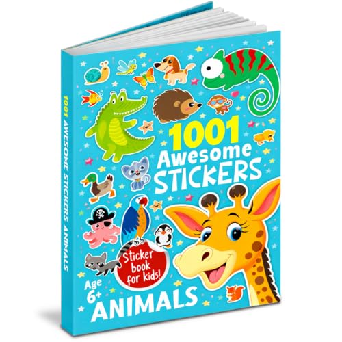1001 Awsome Stickers - Animals