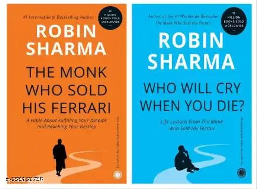 Combo The Monk Who Sold His Ferrari + Who Will Cry When You Die (Combo Of 2 Books) (Paperback, Sharma Robin)