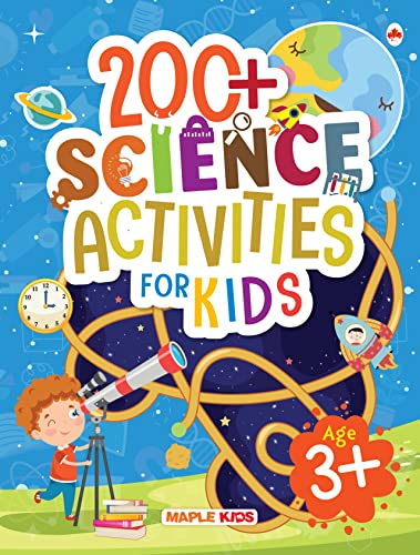 Activity Book for Kids - 200+ Science Activities for Age 3+ by Maple Press