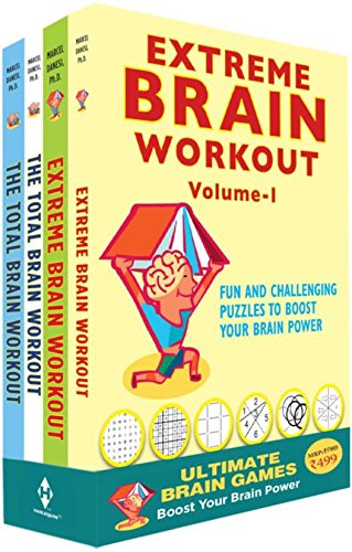 Ultimate Brain Games-Set of 4 Books [Paperback] [Jan 01, 2014] by Marcel Danesi