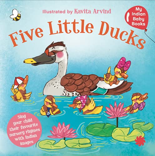 Five little ducks for your Indian baby